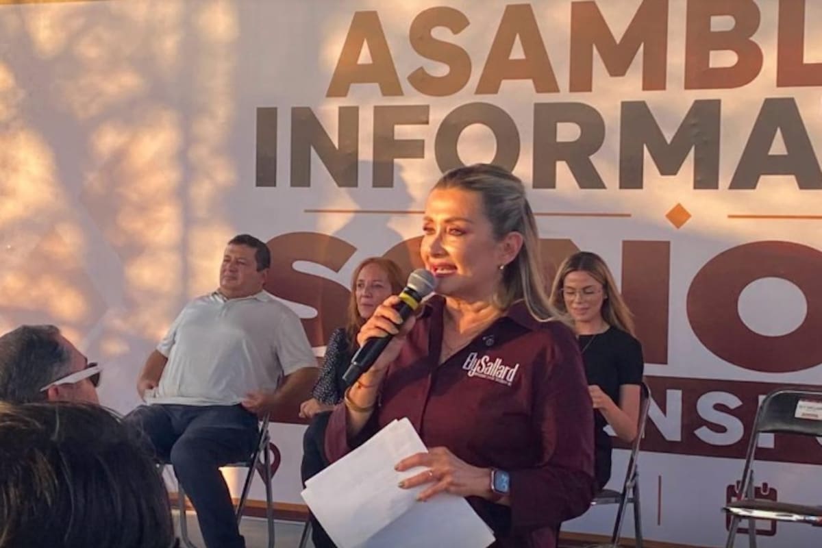 Ely Sallard encabeza asamblea informativa “Sonora se transforma”