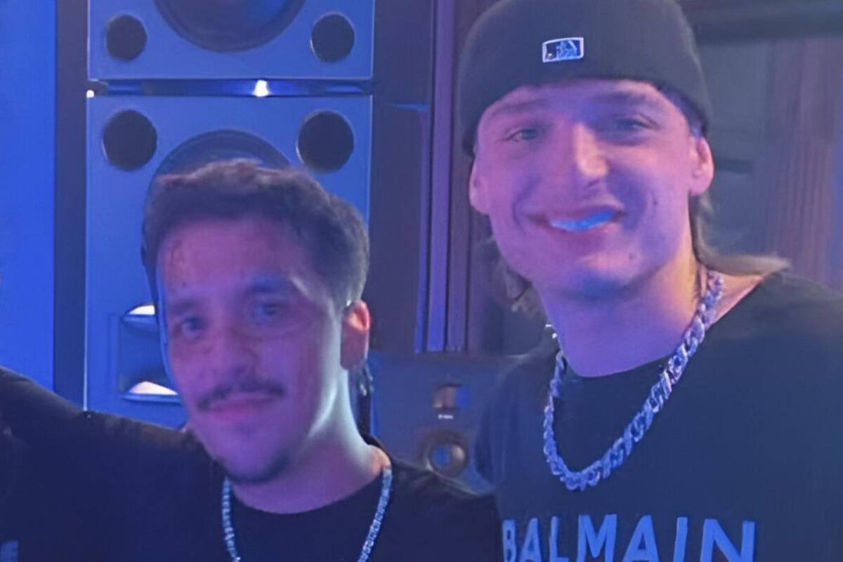 Christian Nodal y Peso Pluma filtran adelanto de su nueva colaboración