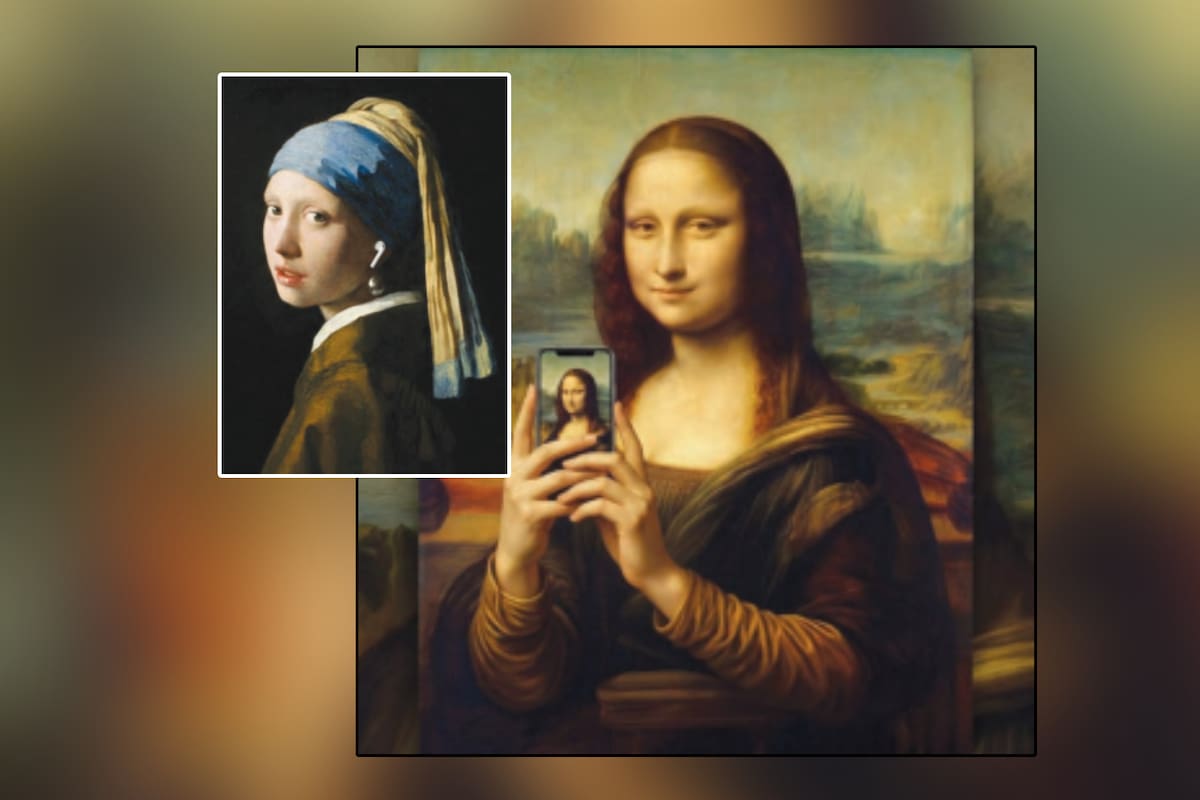 ¡Del óleo al scroll! Icónos de la pintura universal se reinventan en clave contemporánea gracias a la Inteligencia Artificial