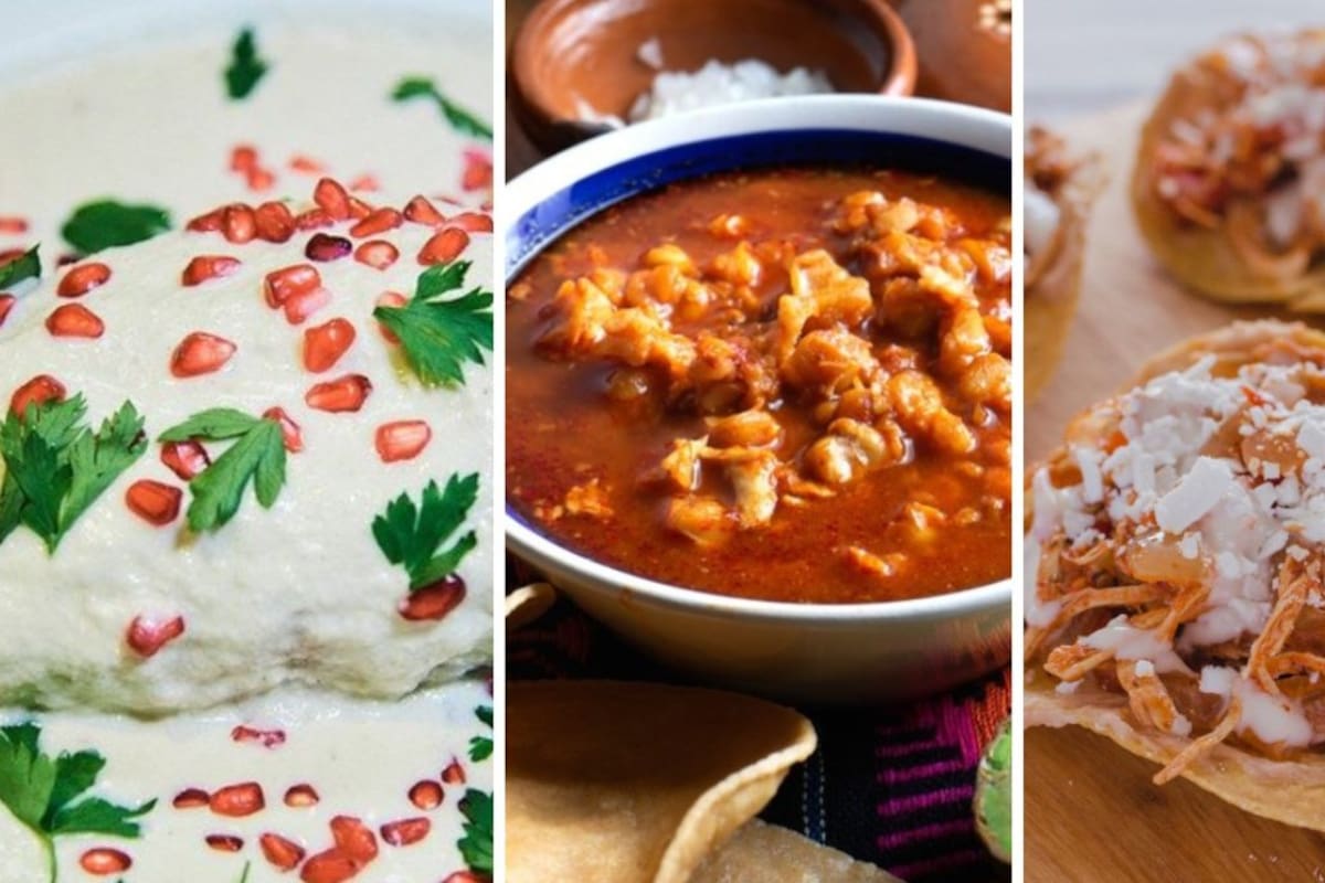 Platillos típicos mexicanos que no puede faltar en tu cena del 15 de septiembre