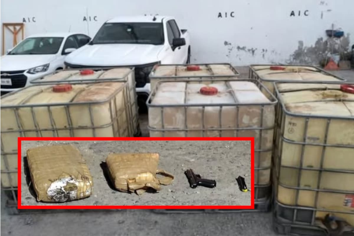 Persecución en Mazatlán termina con la detención de dos civiles y el aseguramiento de arma, droga y objetos ilícitos