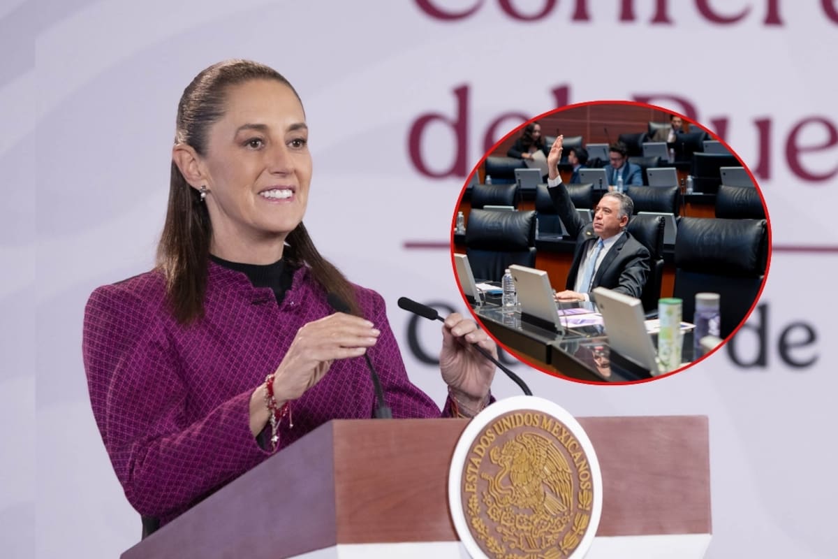 Sheinbaum deja en Enrique Inzunza la decisión de seguir en el Senado pese a acusación de Estados Unidos: “Cada quien es responsable de sus actos”