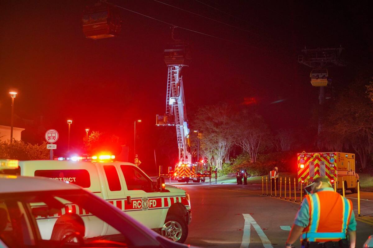 EU: Evacuan a visitantes de teleférico en Walt Disney World