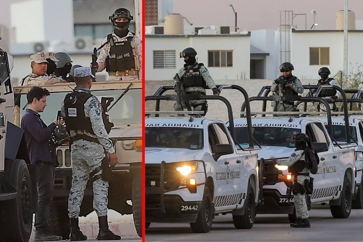 Mientras descansaban elementos de la Guardia Nacional fueron secuestrados en Culiacán