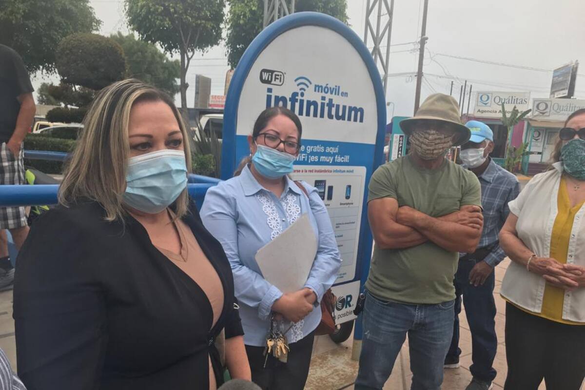 Protestan residentes de Rosarito por cobro en construcción de bulevar Popotla