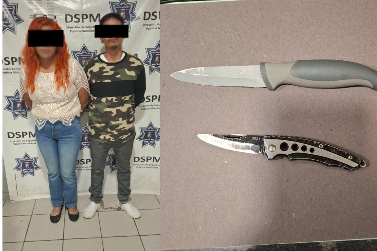 Capturan a pareja armada en Valle de Puebla; él es objetivo prioritario por robos a  tiendas de autoservicio