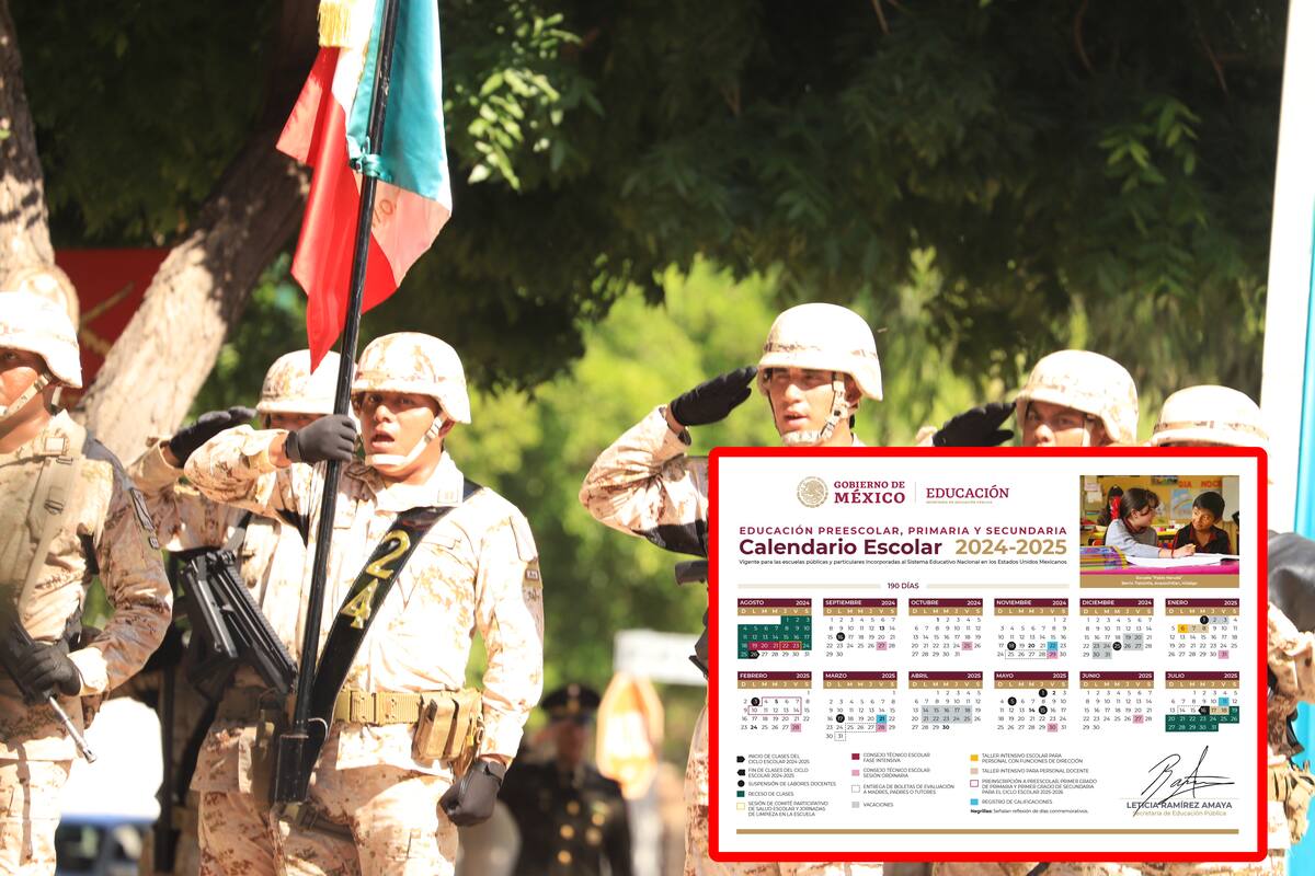 Qué significan los días en negritas en el calendario de la SEP como el 13 de septiembre