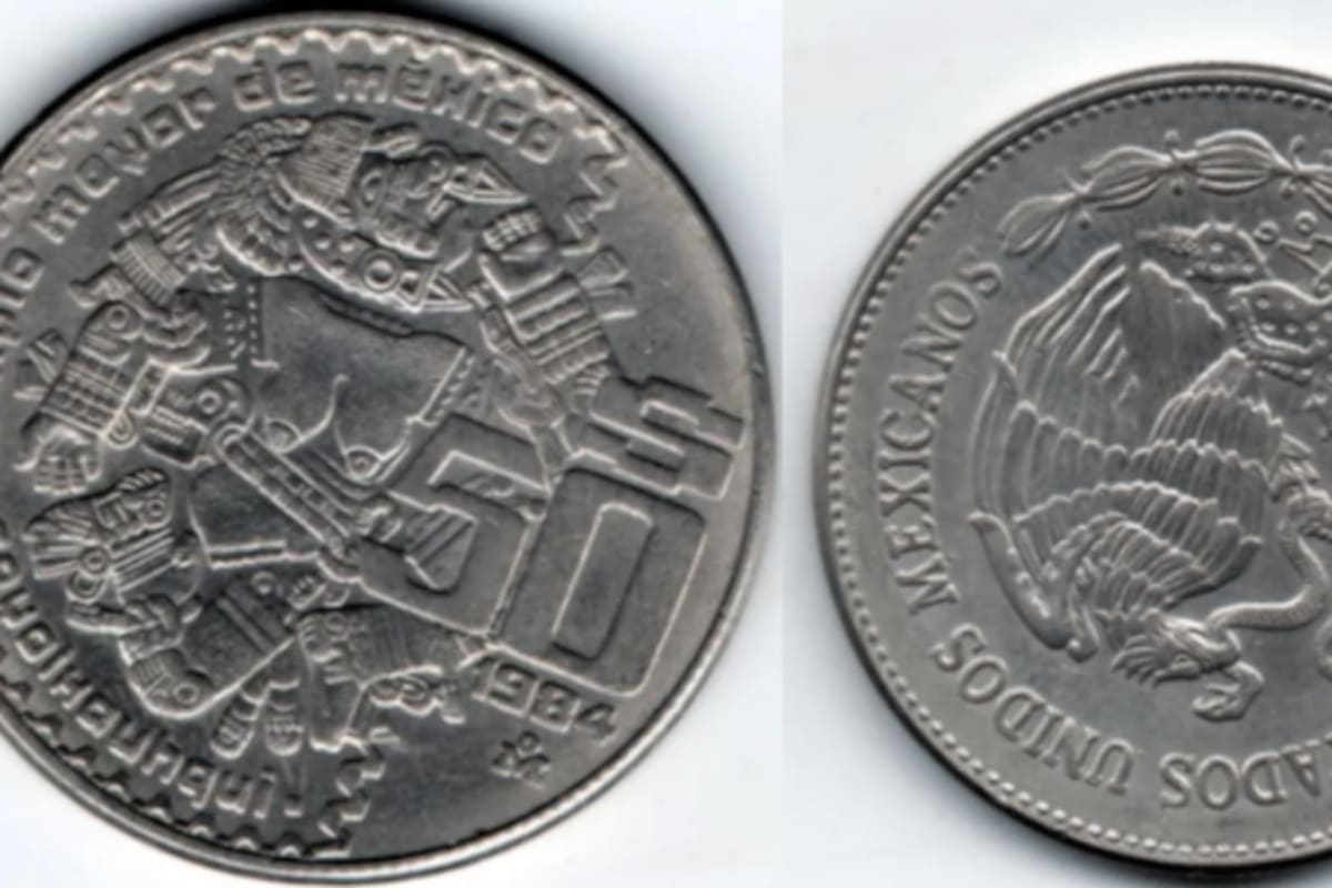 Así son las cuatro monedas de Coyolxauhqui cuyo valor alcanza los 15 mil pesos