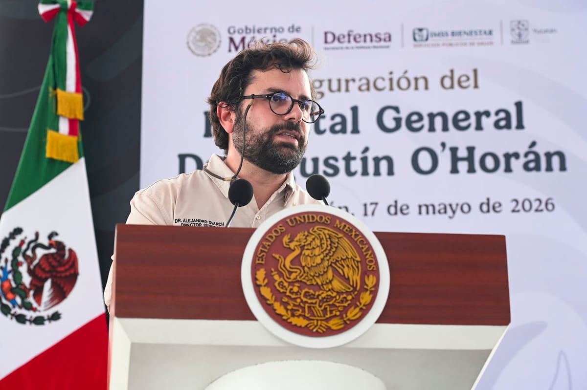 Mérida, Yucatán. 17 de mayo 2026. Zoé Robledo, Director general del IMSS. La Doctora Claudia Sheinbaum Pardo en Inauguración del Hospital General "Dr. Agustín O'Horán" IMSS-Bienestar. Foto: Saúl López/Presidencia