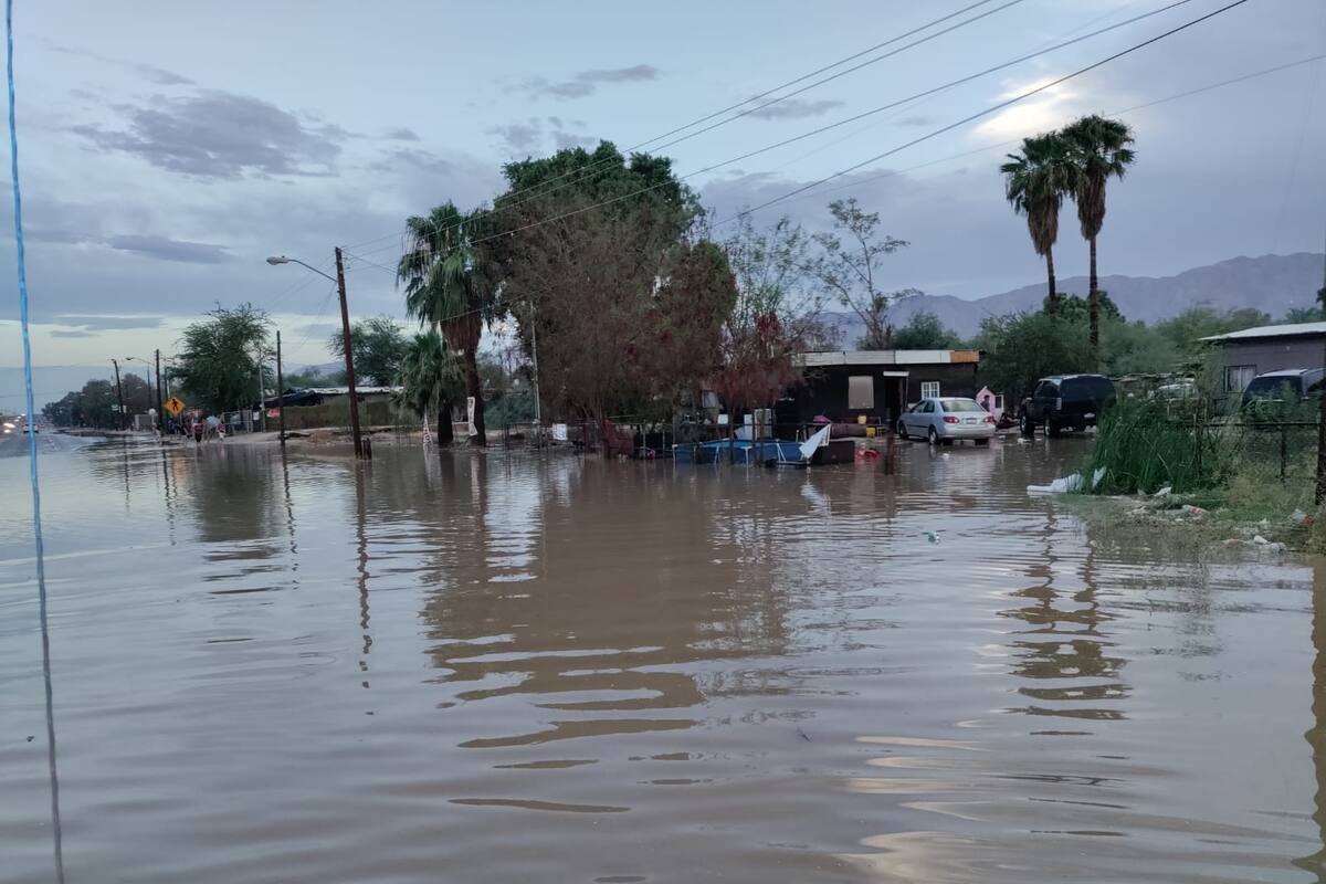 Dejan lluvias y vientos leves afectaciones el fin de semana