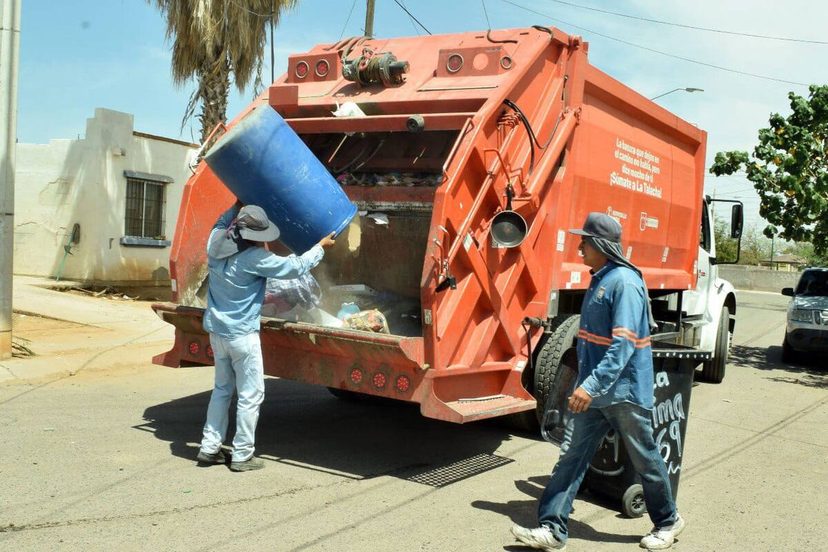 Servicio de recolección de basura seguirá normal en el puente por el Natalicio de Benito Juárez, pese al día inhábil