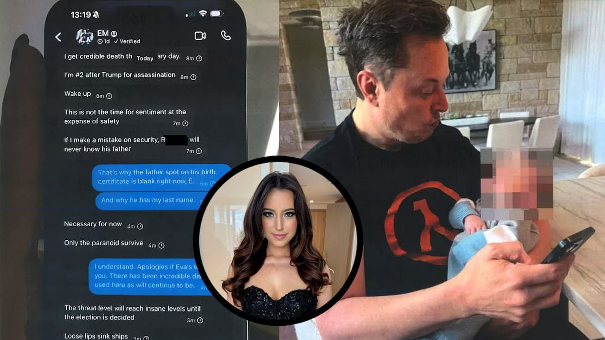 Elon Musk se enfrenta a demandas de Ashley St. Clair para reconocer a su hijo. FOTO: Especial