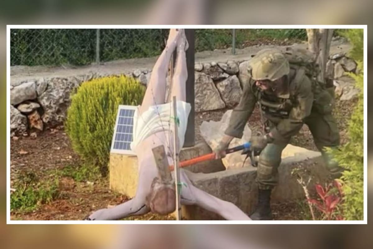 Israel sanciona a soldados por destruir estatua de Jesús en Líbano: qué pasó y qué consecuencias tendrá