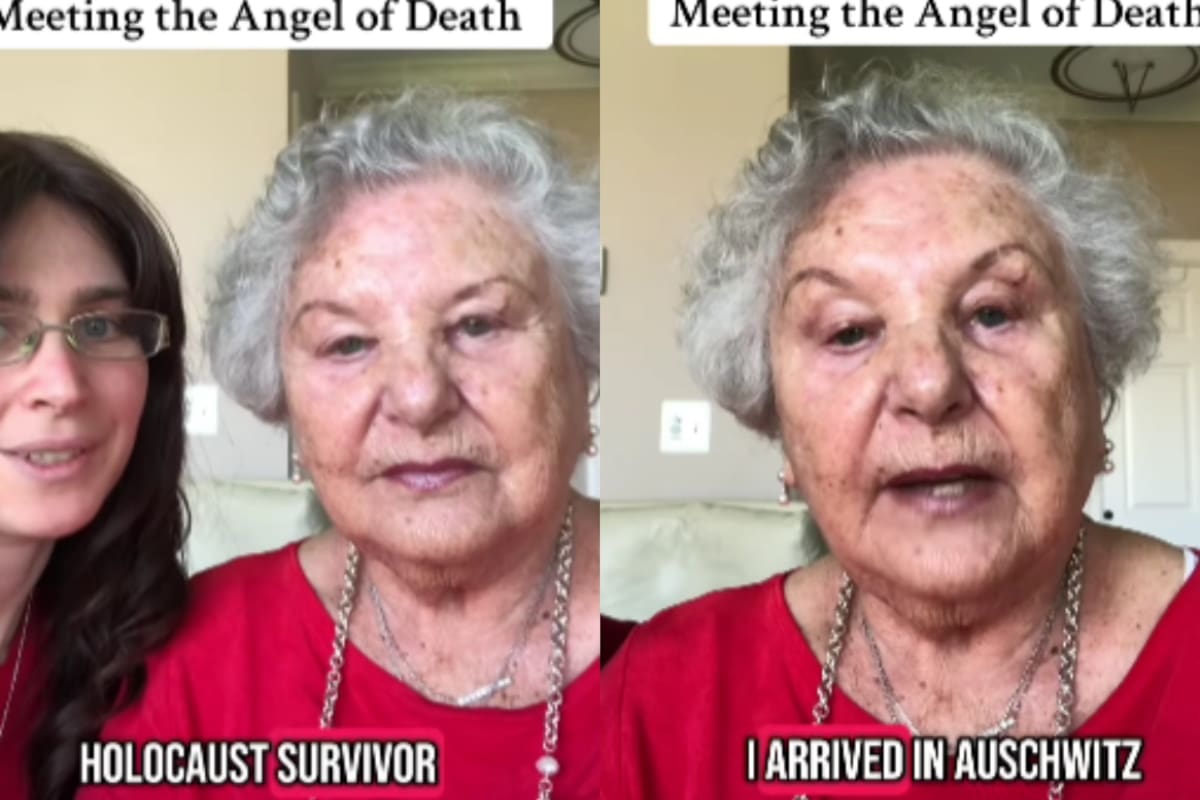 “Mi abuela conoció al Ángel de la Muerte”: Influencer conmueve al compartir la historia de su abuela, sobreviviente del Holocausto
