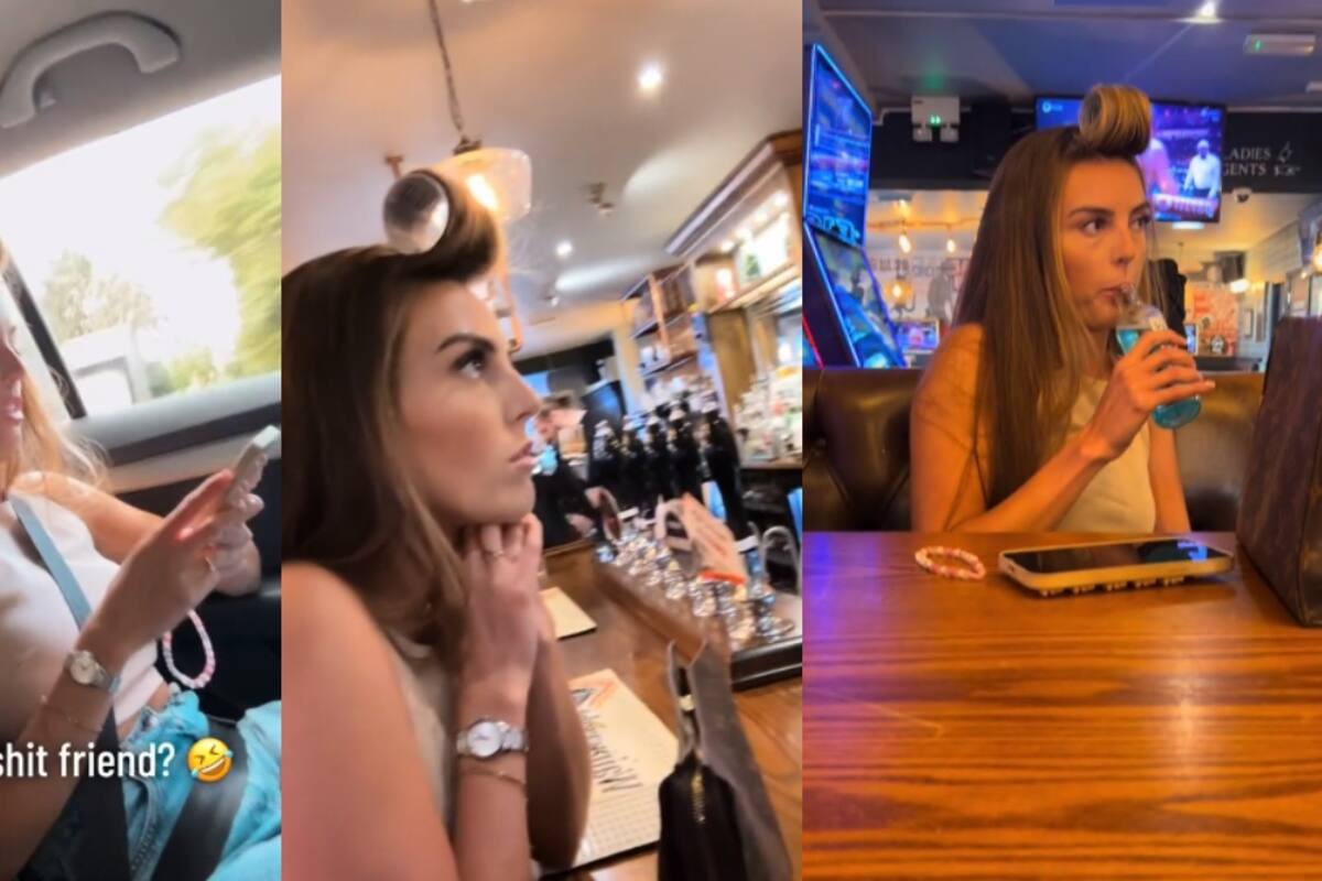 TikTok | Joven le hace PESADA broma a su amiga: ¡le deja un tubo en el cabello y no se da cuenta!