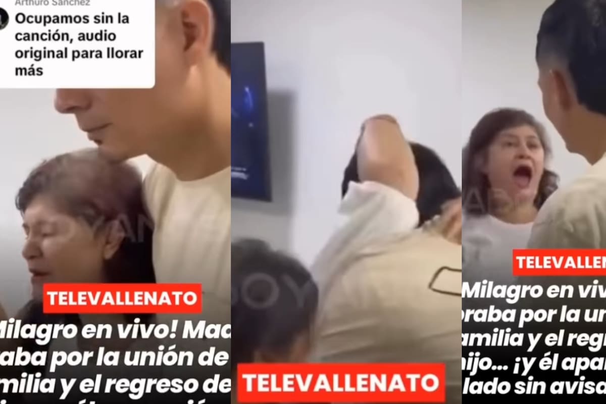 Madre ora por el regreso de su hijo y él aparece en casa sano y salvo: el momento conmueve a las redes
