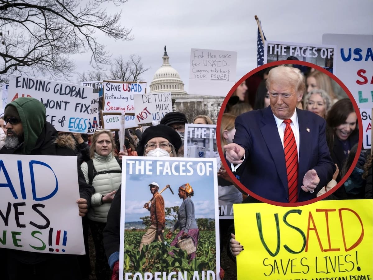 Miles de trabajadores de la Agencia de Estados Unidos para el Desarrollo Internacional (USAID) comenzaron a abandonar sus puestos debido al Plan de Trump. | Crédito: AP