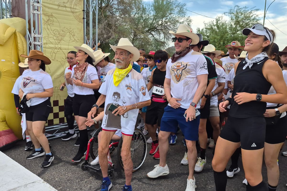 Carrera Vaquera 2026 reúne a 3 mil 500 hermosillenses