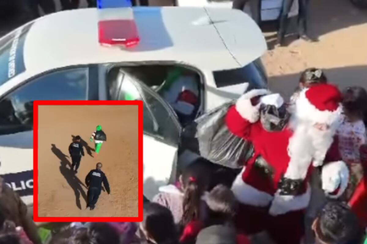 Policía municipal regala mil juguetes a niños en colonias vulnerables de Hermosillo