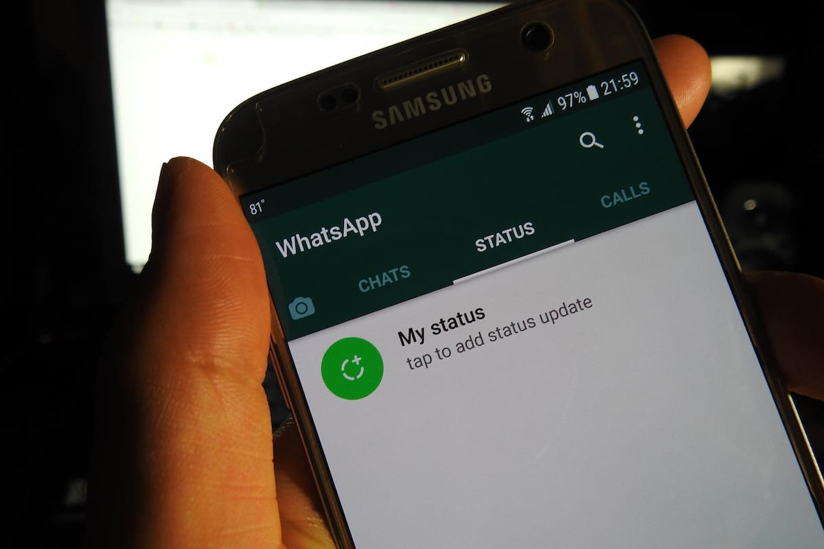 Cómo subir estados desde la computadora en WhatsApp Web