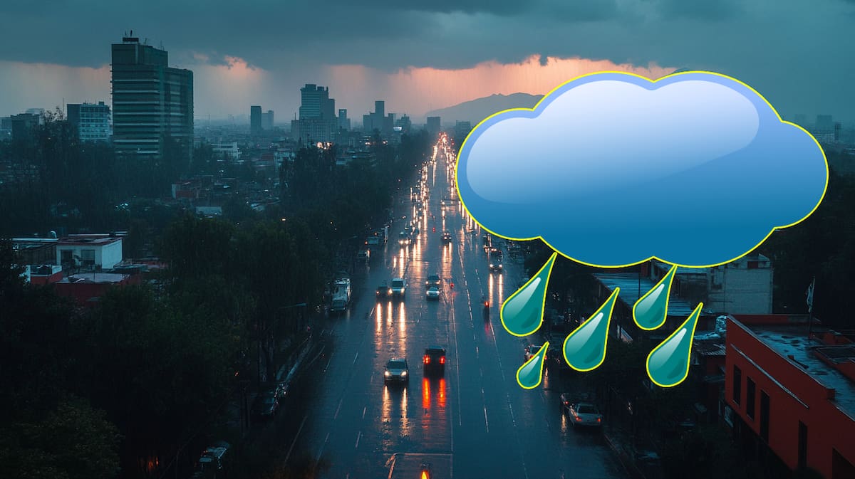 El Servicio Meteorológico Nacional (SMN) alerta por lluvias intensas, granizo y vientos fuertes en gran parte de México del 4 al 7 de junio de 2025.