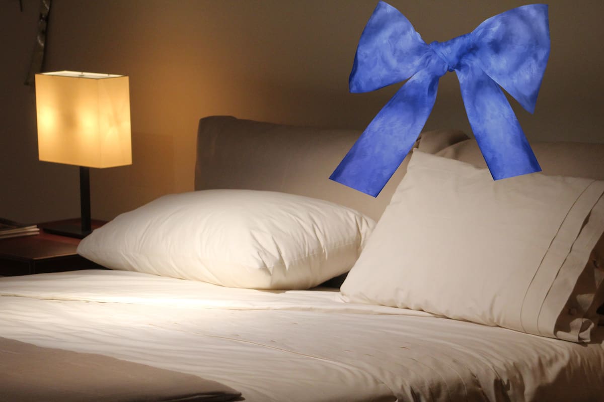 Cómo usar un lazo azul en tu dormitorio según el Feng Shui