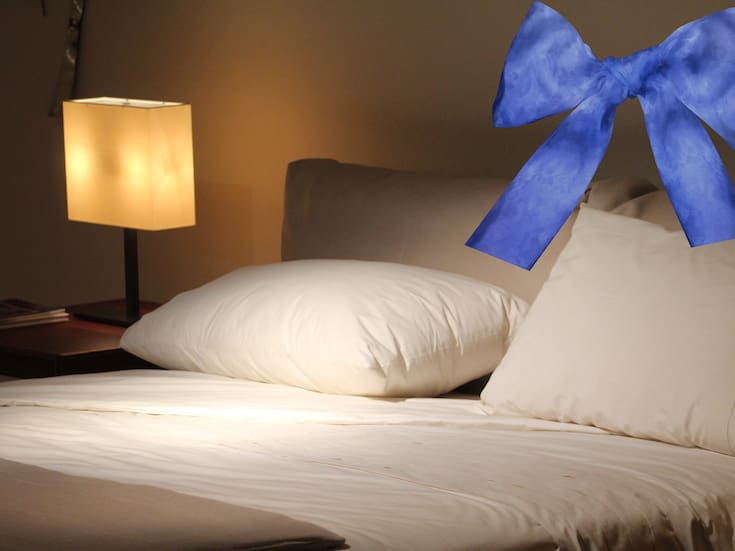 Cómo usar un lazo azul en tu dormitorio según el Feng Shui