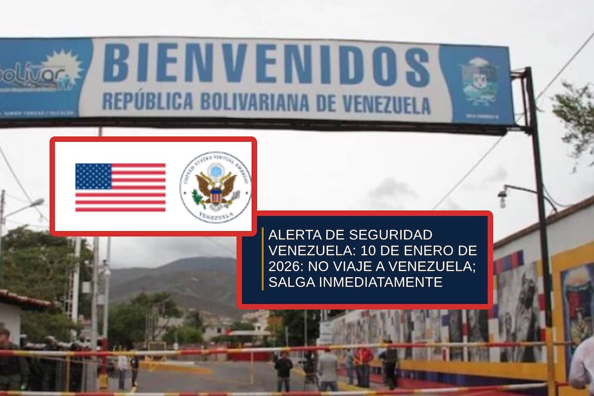 No viajar por carreteras en Venezuela: La alerta del gobierno de EEUU de que “grupos de milicias armadas” están buscando si hay ciudadanos estadounidenses en territorio venezolano o apoyo al país norteamericano; piden extremar precauciones