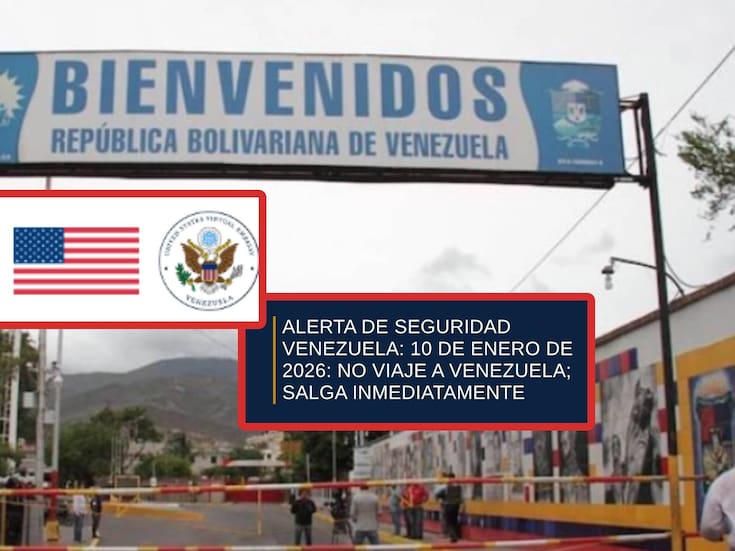 No viajar por carreteras en Venezuela: La alerta del gobierno de EEUU de que “grupos de milicias armadas” están buscando si hay ciudadanos estadounidenses en territorio venezolano o apoyo al país norteamericano; piden extremar precauciones