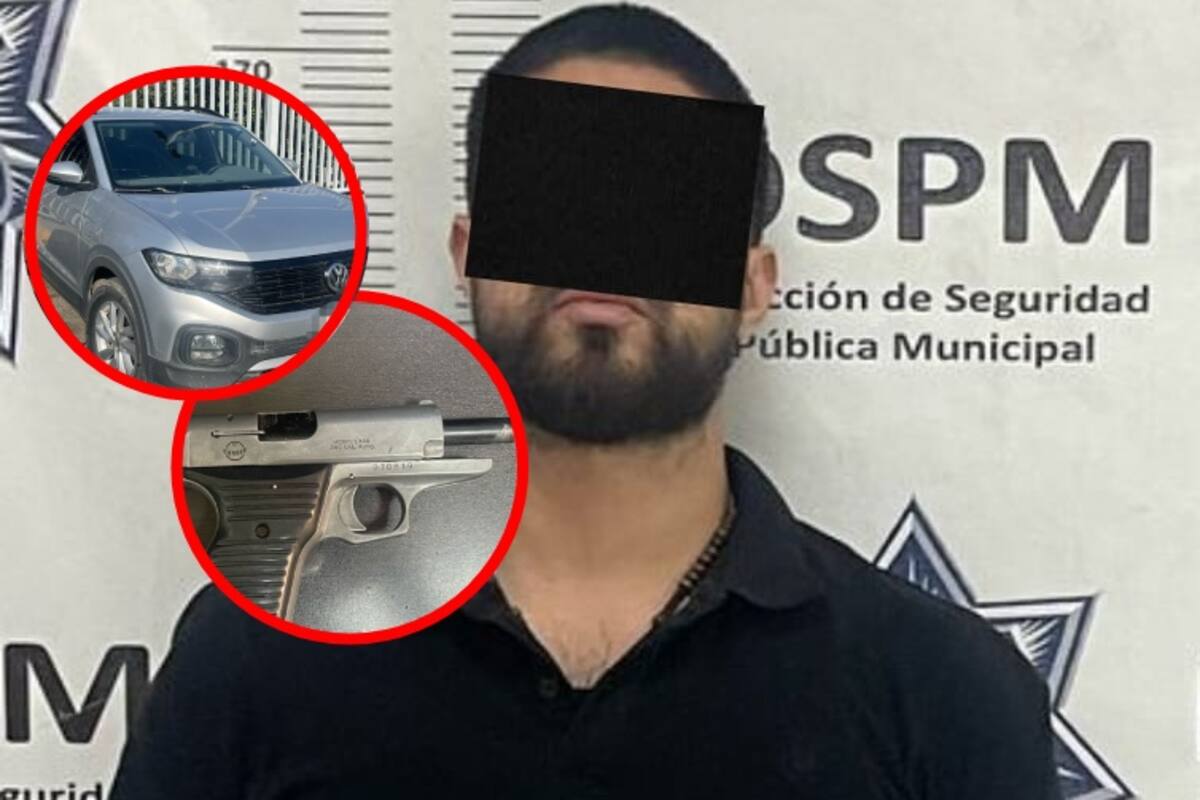 Detienen a hombre armado en la colonia Pueblo Nuevo