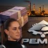 Pemex recibió casi 800 mil millones de pesos en apoyos durante el primer año de Sheinbaum