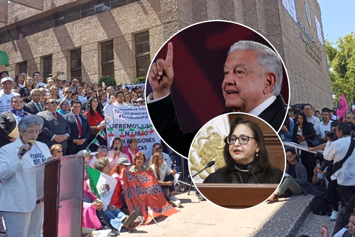 AMLO sobre manifestación del Poder Judicial “Están en su derecho”