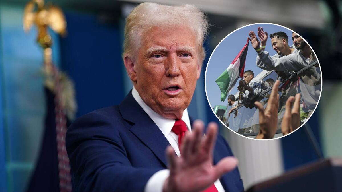 Donald Trump, presidente de EU, insiste en que los palestinos salgan de la Franja de Gaza. | AP