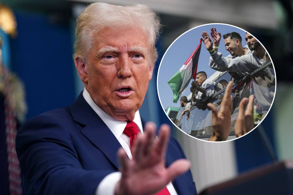 Trump afirma que los palestinos no “les queda de otra” que irse de Gaza