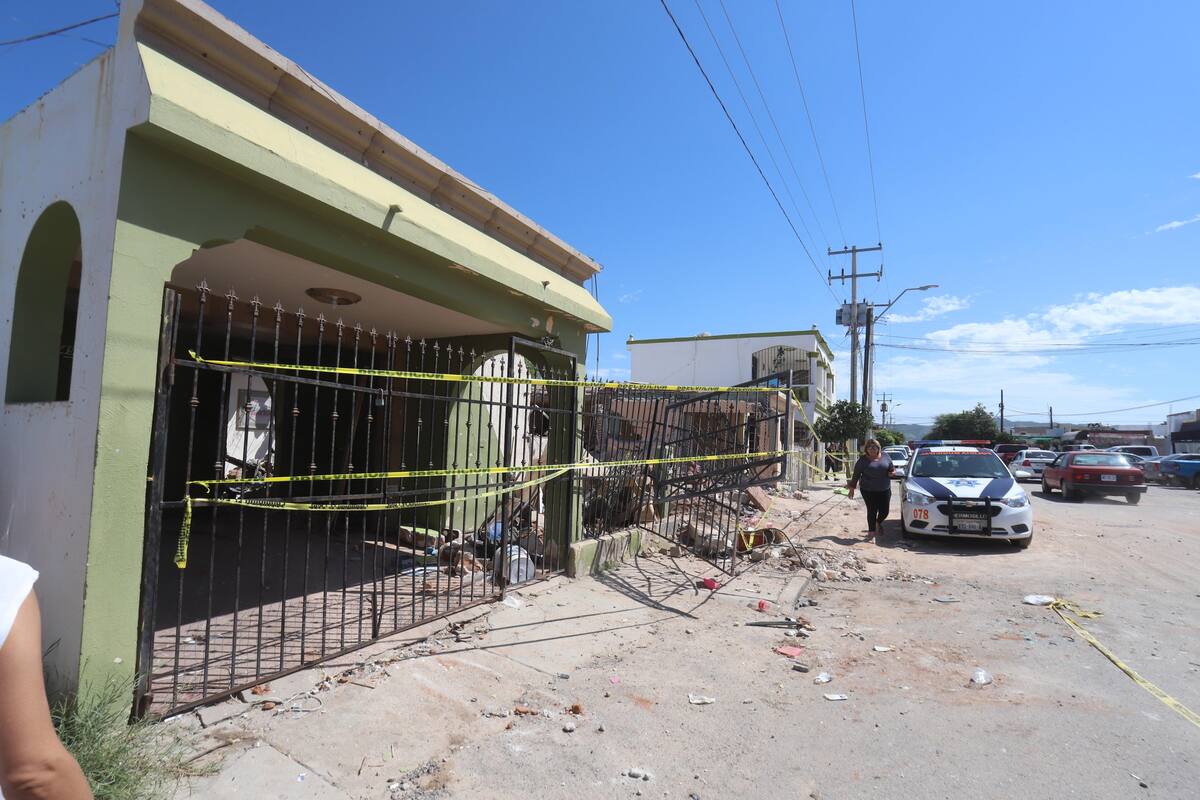 Falla en línea de gas causó explosión y tragedia