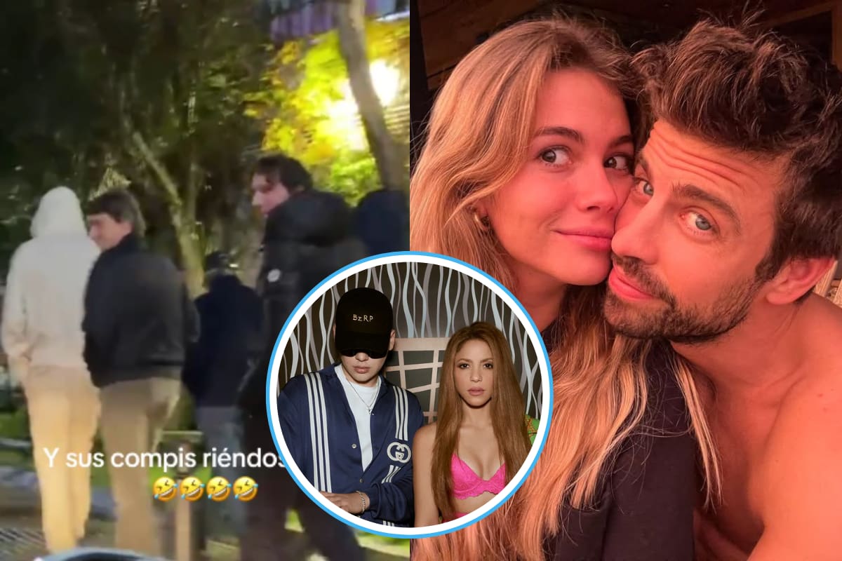 Chicas humillan a Piqué y Clara Chía poniendo canción de Shakira y Bizarrap a todo volumen (VIDEO)