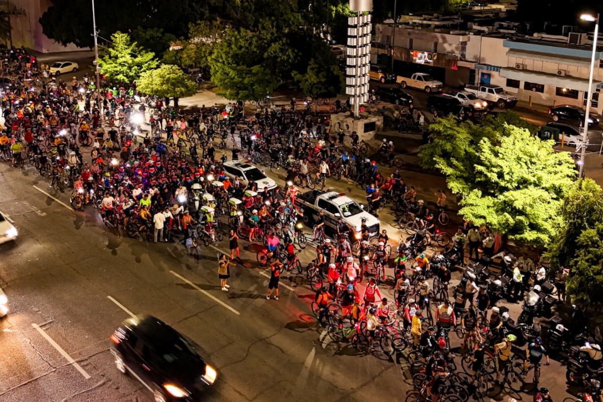 Rodada de las Mil Bicicletas reúne a más de mil participantes