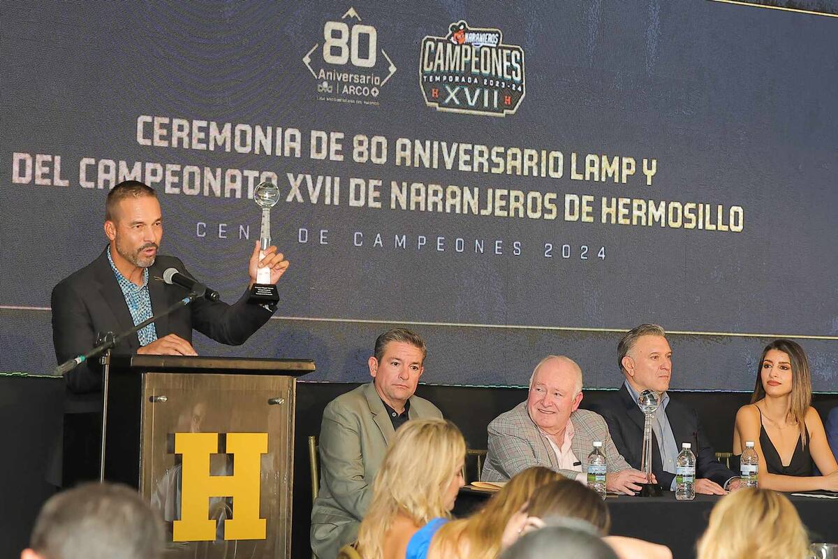 Celebran Naranjeros campeonato número 17 y el 80 aniversario de la LMP