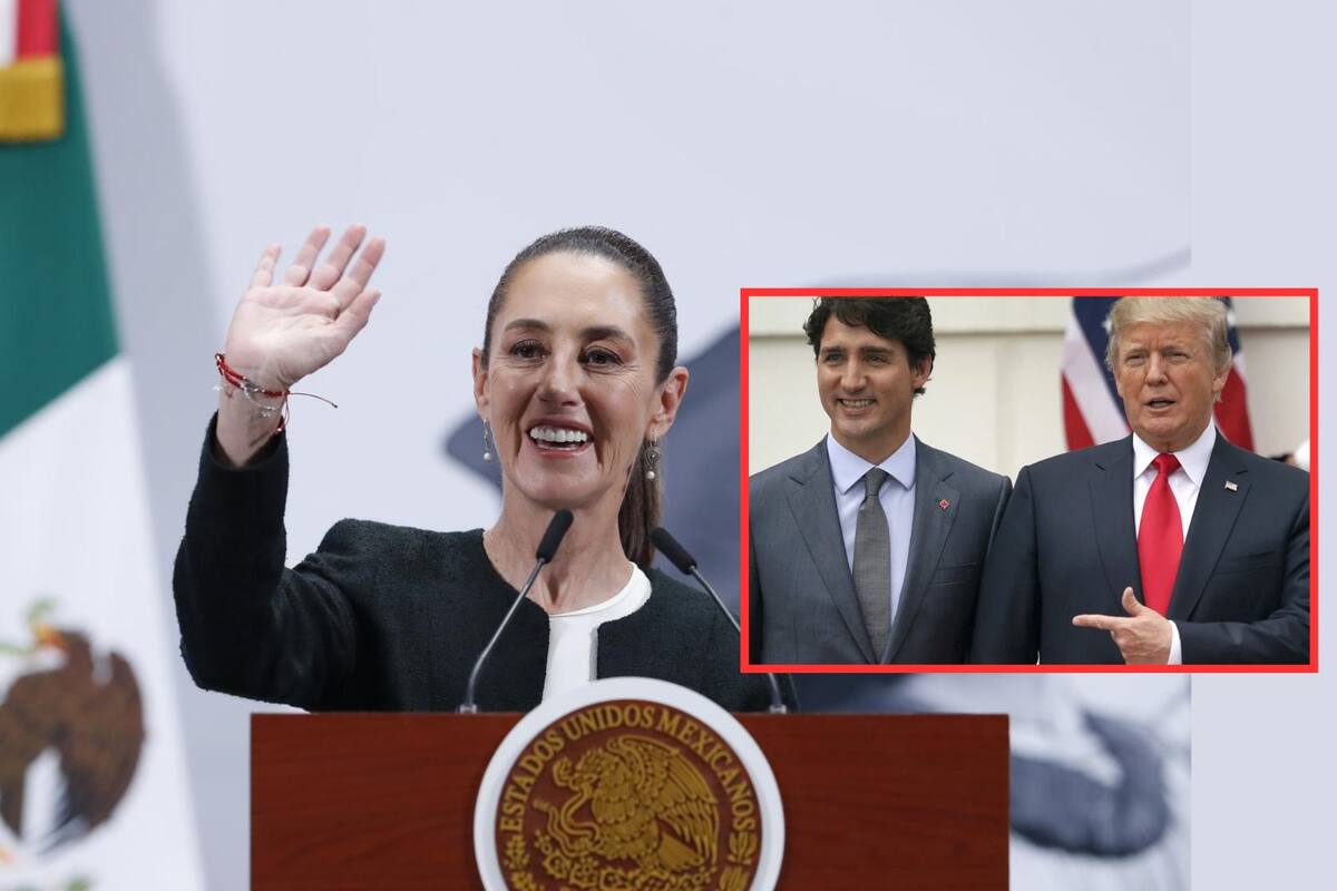 México libra los aranceles de Trump, pero Canadá se prepara para la guerra comercial: ¿Por qué Sheinbaum lo logró y Trudeau no?