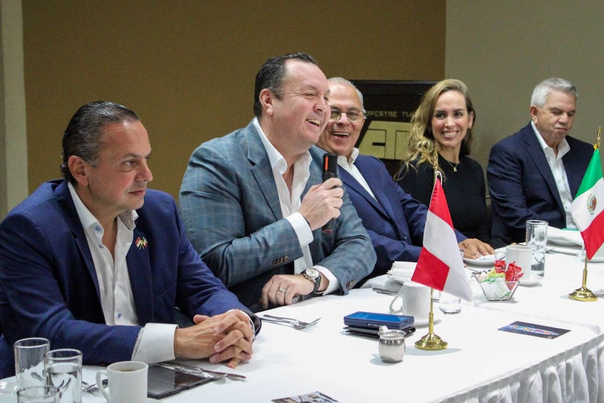 Arturo Pérez Behr participa en encuentro entre gobierno y sector industrial para impulsar la economía de Tijuana