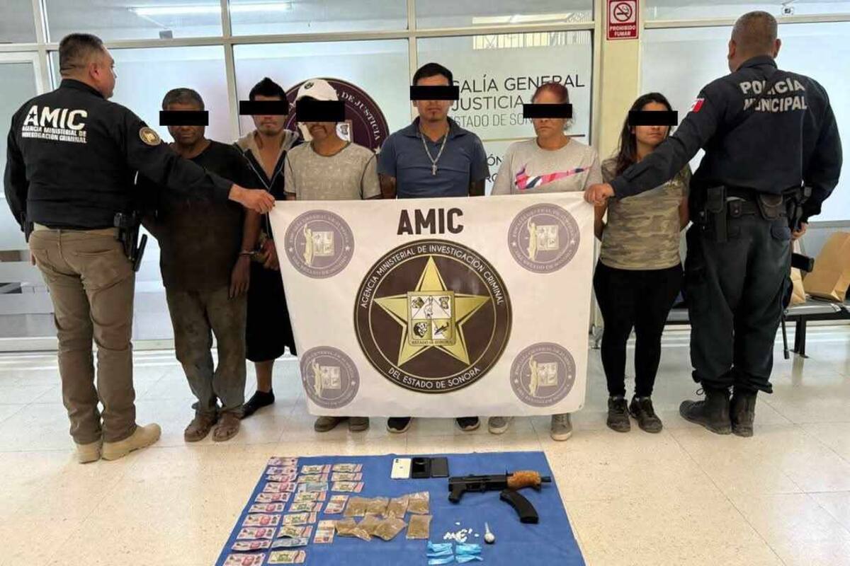 Por narcomenudeo y asociación delictuosa procesan a 6 en Caborca