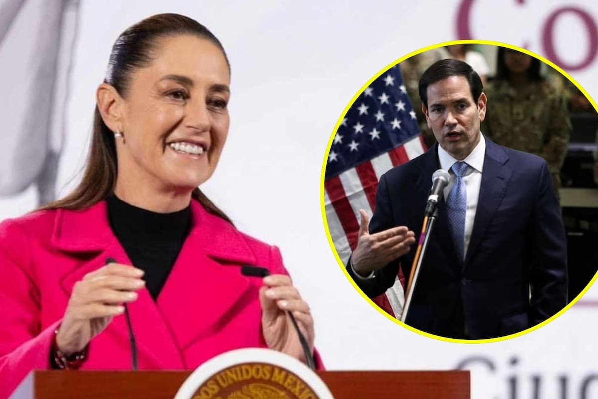 Intervención de EEUU en México queda descartada, afirma Sheinbaum tras declaración de Marco Rubio