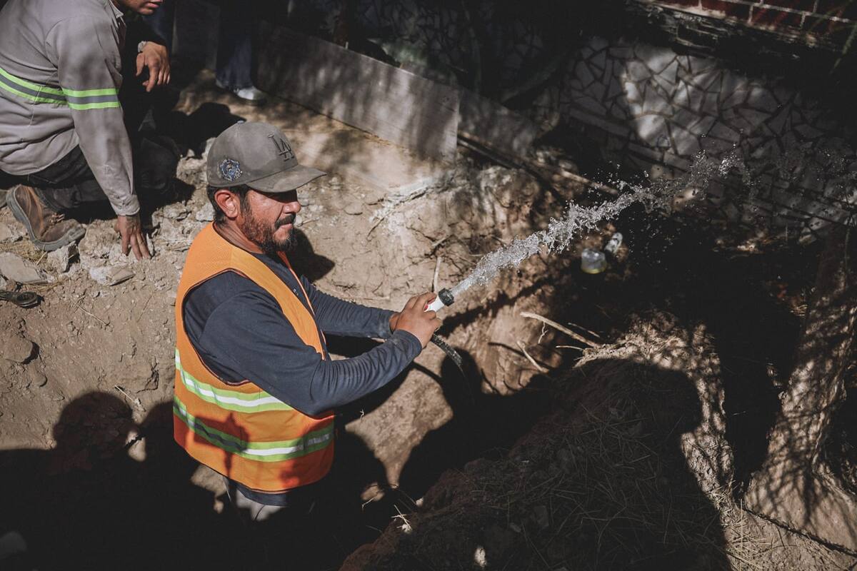 La inversión de la obra fue de un millón 471 mil 353 pesos, y se contempla continuar acercándose a las colonias que aún no cuentan con el servicio. Foto: Daniel Reséndiz.