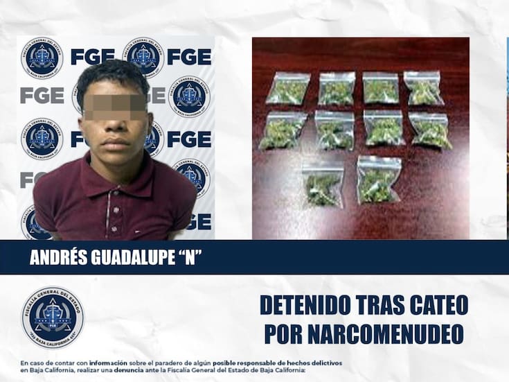 Cateo en Valle de Puebla deja detenido y decomiso de mariguana