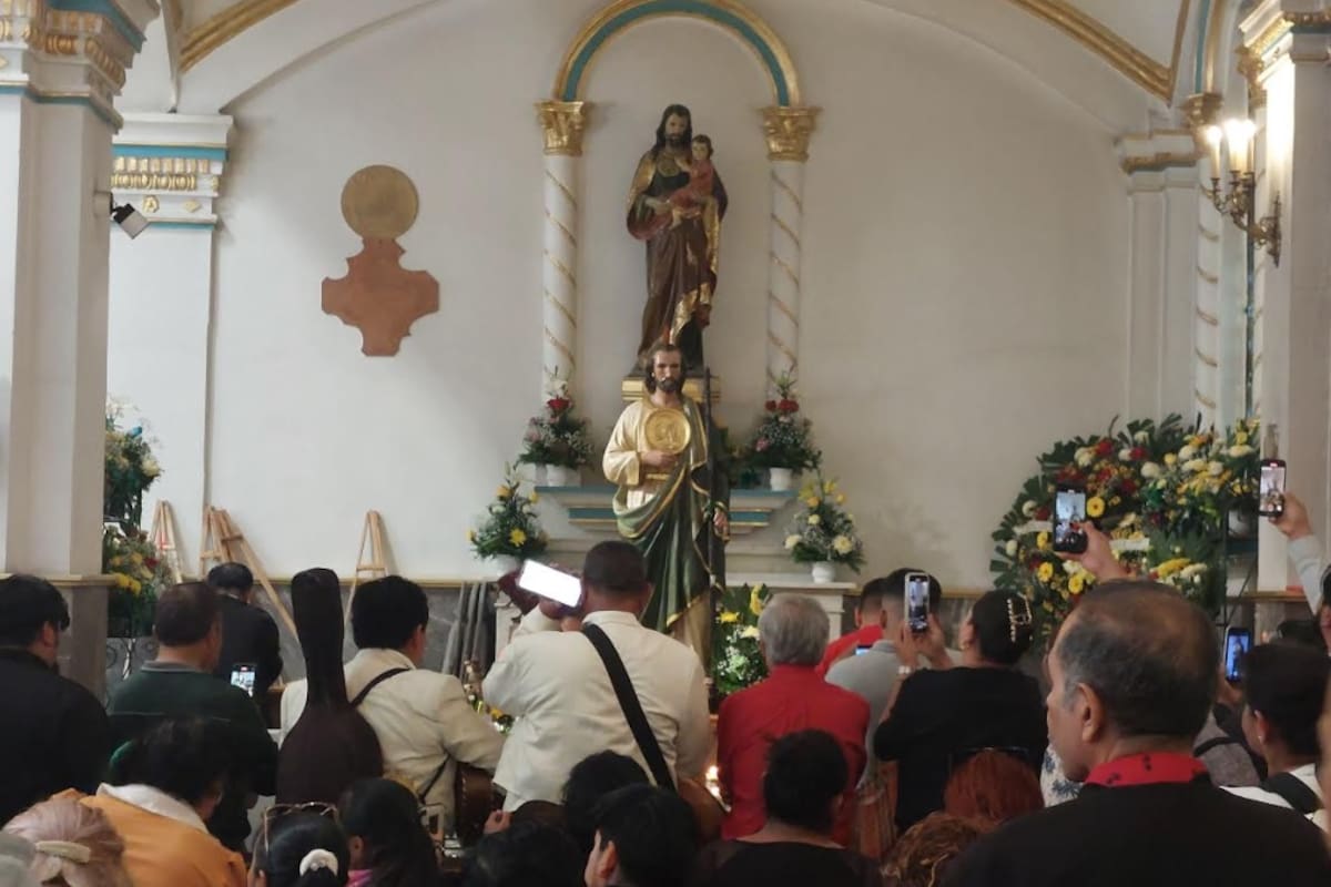 Celebran a San Judas Tadeo