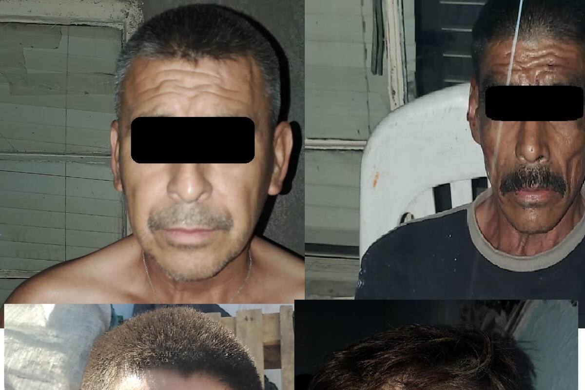 Catean “tienditas”, detienen a 4