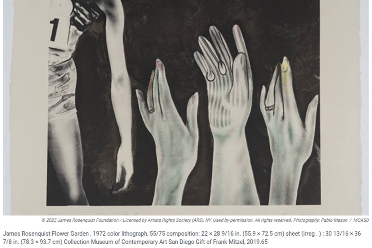 Arte Pop llega a La Jolla con la muestra “A Decade of Pop Prints and Multiples, 1962–1972”