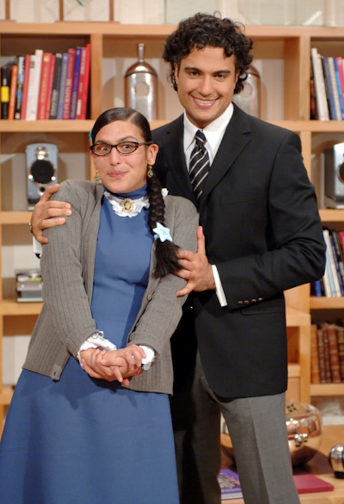 Angélica Vale y Jaime Camil en "La fea más bella" /Archivos GH