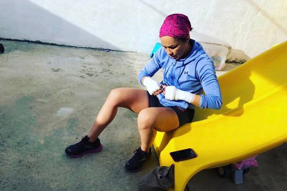 Jackie Nava espera su pelea contra "La Barbie"