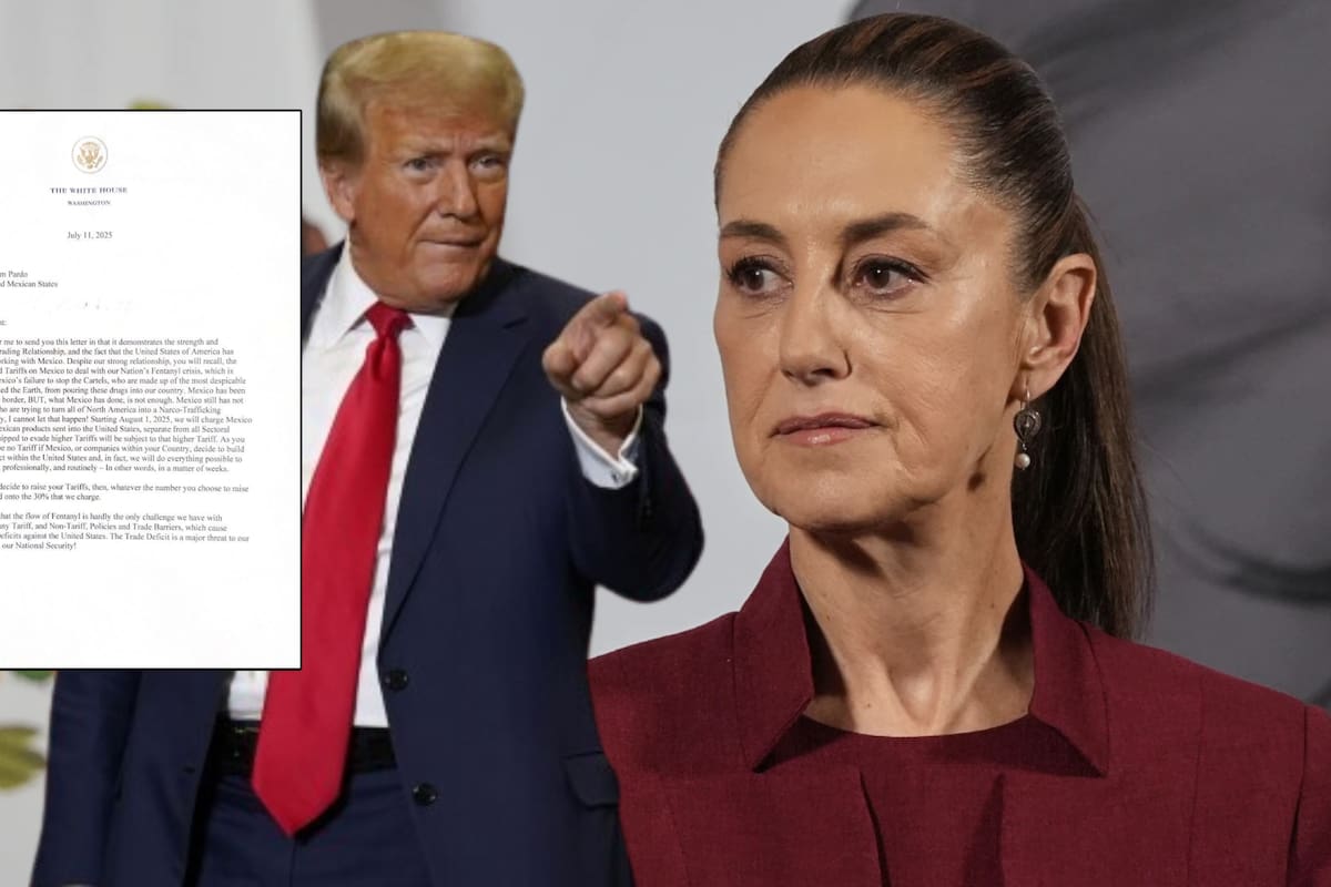 Trump anuncia aranceles contra México del 30% por medio de carta; entrarían en vigor el 1 de agosto